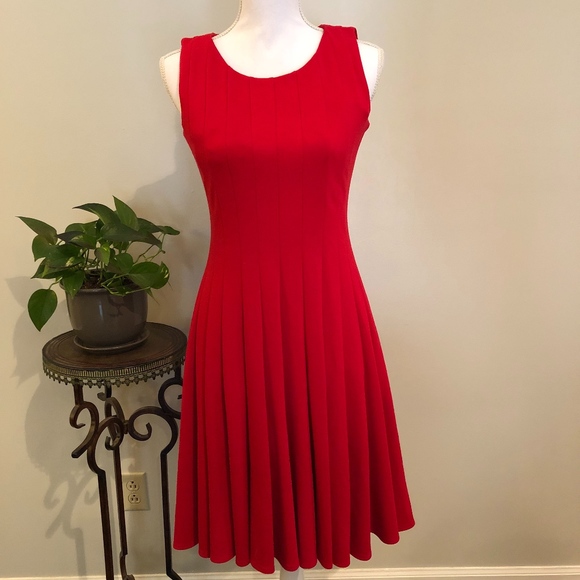 new directions Dresses & Skirts - Red Dress Swing Dress